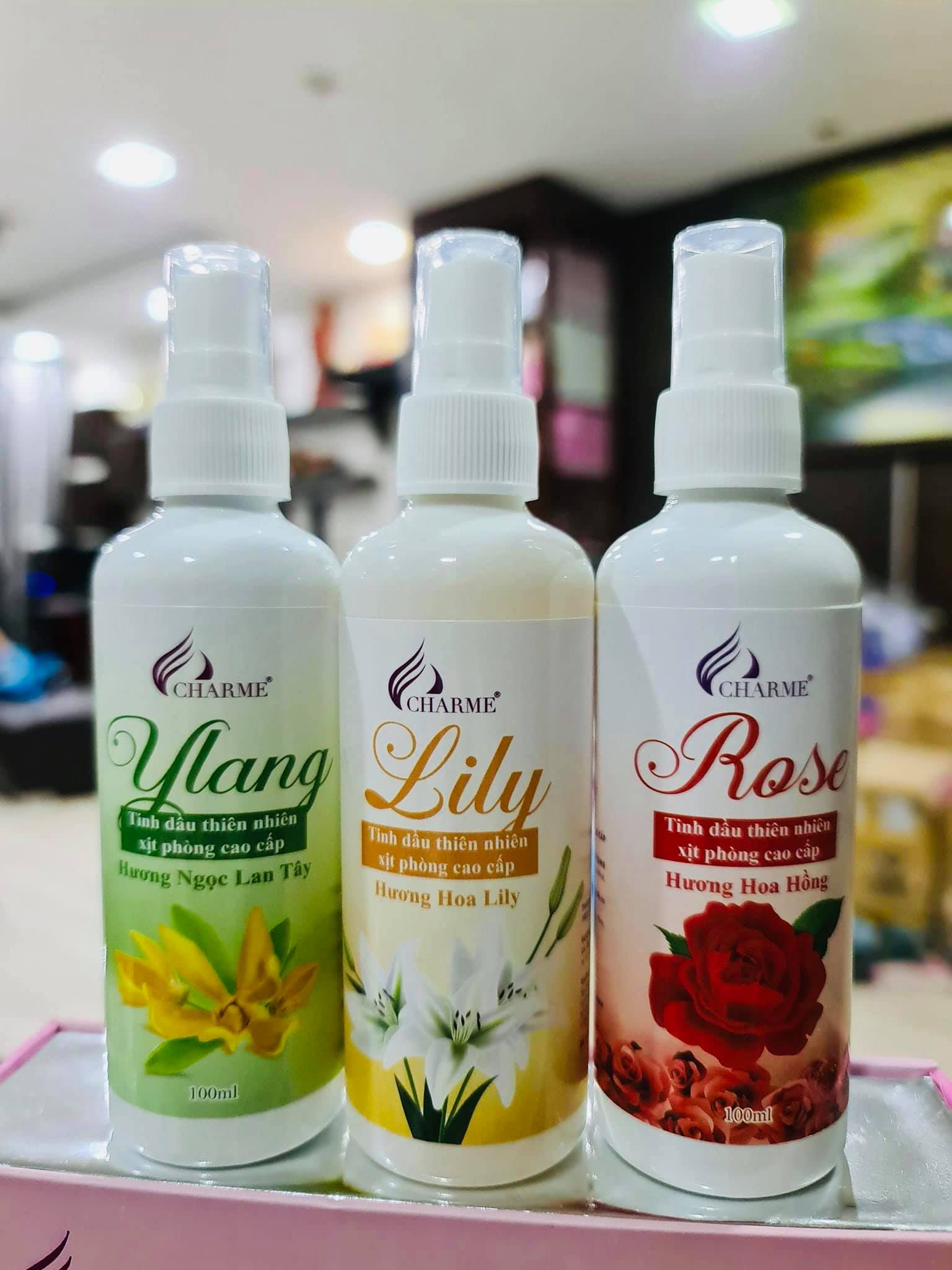 Tinh Dầu Xịt Phòng Charme 100ml