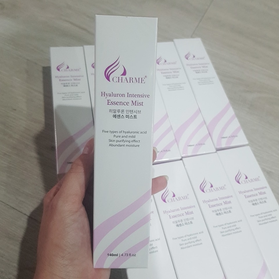 Xịt khoáng Charme Hyaluron Intensive Essence Mist