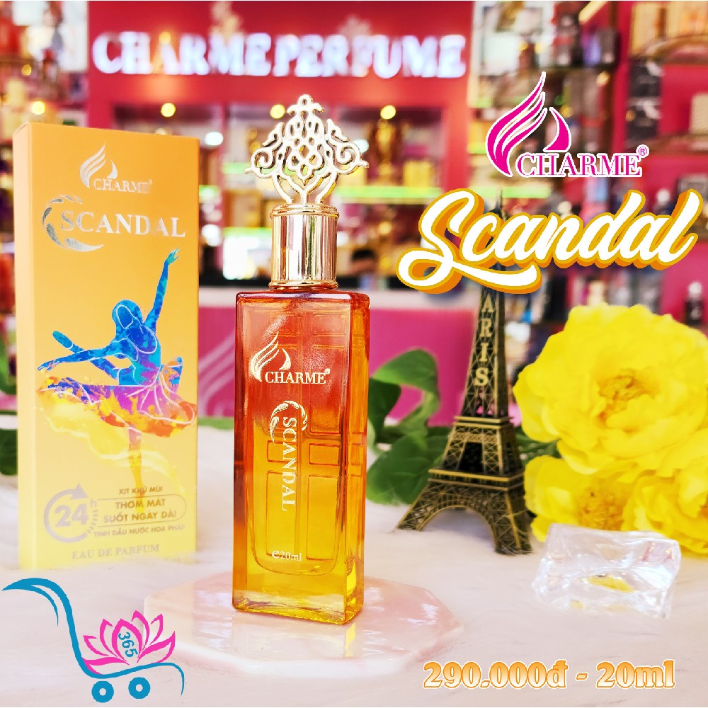 Xịt Khử Mùi Charme Scandal 20ml Nữ Chính Hãng