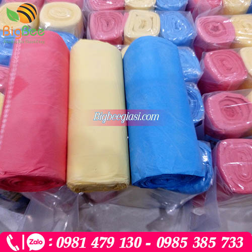 Túi đựng rác màu size tiểu