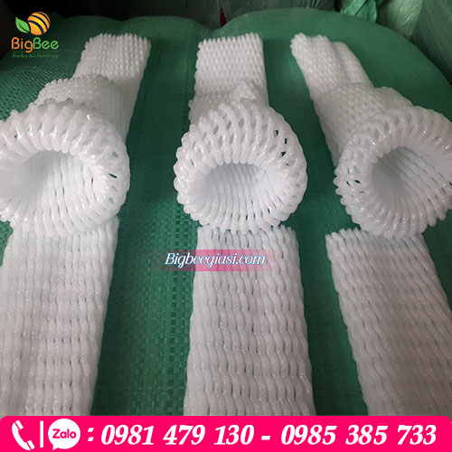Xốp lưới bao trái cây màu trắng tại Thu Hồng Xốp lưới bao trái cây màu trắng tại Thu Hồng