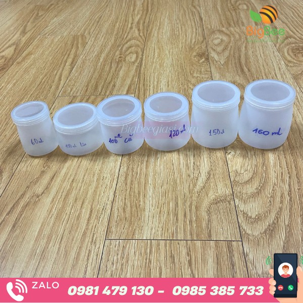 Hũ nhựa đựng sữa chua, sữa chua nếp cẩm Hũ nhựa đựng sữa chua, sữa chua nếp cẩm