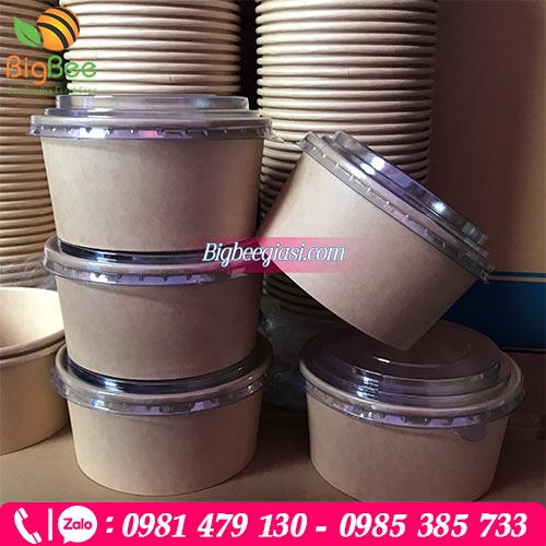 Tô giấy phù hợp với các loại thức ăn nóng