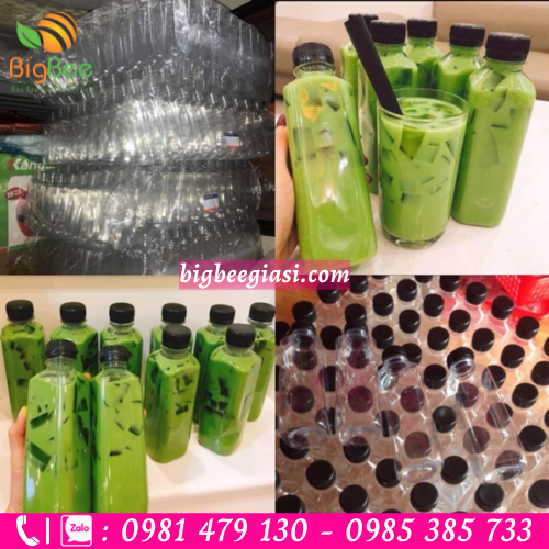 Chai nhựa đựng trà sữa dùng 1 lần