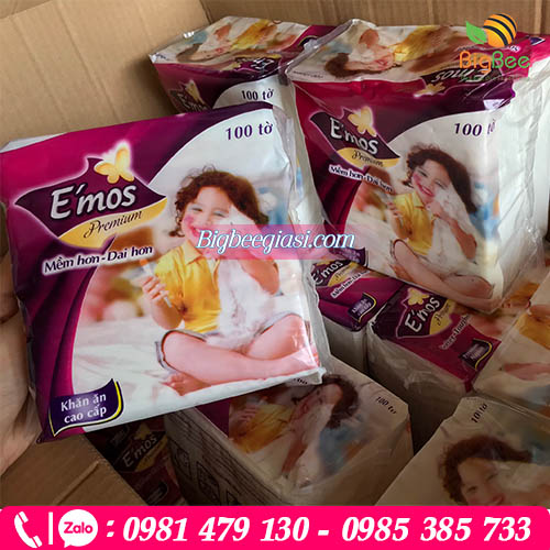 Khăn giấy vuông Premium cao cấp Khăn giấy vuông Premium cao cấp