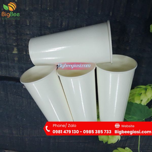 Ly giấy dùng 1 lần an toàn - tiện lợi - thân thiện môi trường Ly giấy dùng 1 lần an toàn - tiện lợi - thân thiện môi trường