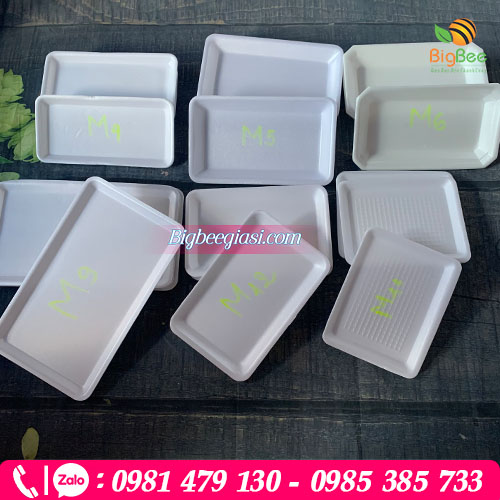 Khay xốp với nhiều kích thước với giá cạnh tranh nhất thị trường Khay xốp với nhiều kích thước với giá cạnh tranh nhất thị trường