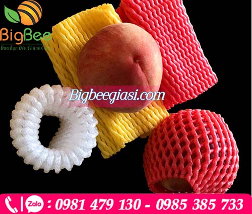 xốp bọc trái cây đủ màu