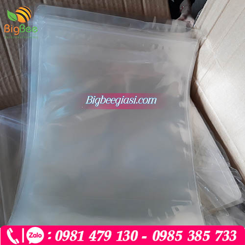 Thu Hồng chuyên bỏ sỉ túi zip trong suốt 2 mặt đáy đứng Thu Hồng chuyên bỏ sỉ túi zip trong suốt 2 mặt đáy đứng