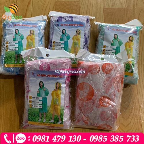 Áo mưa nhiều màu Áo mưa nhiều màu