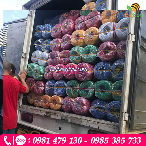 Thu Hồng giao sỉ dây nilon nem đủ màu cho các cửa hàng Thu Hồng giao sỉ dây nilon nem đủ màu cho các cửa hàng