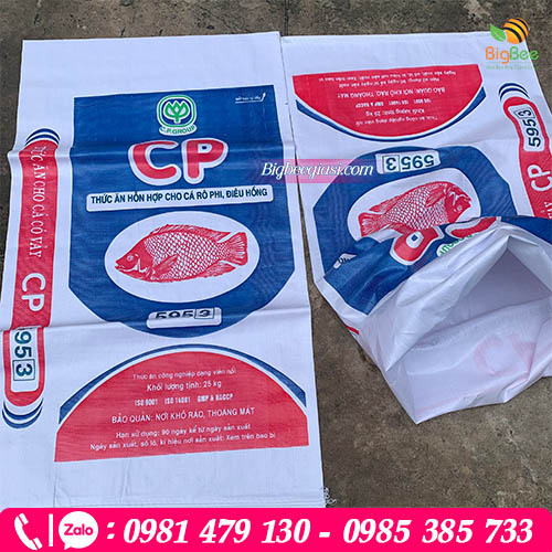 Bao đựng thức ăn gia súc in Flexo Bao đựng thức ăn gia súc in Flexo