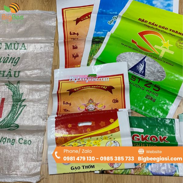 Bao đựng gạo chất lượng, đủ mẫu mã Bao đựng gạo chất lượng, đủ mẫu mã
