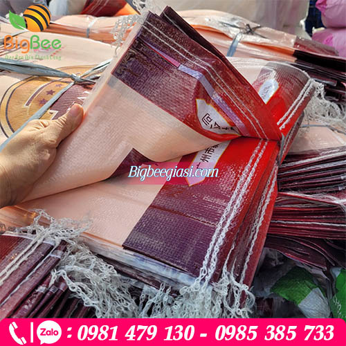 Bao đựng gạo in logo