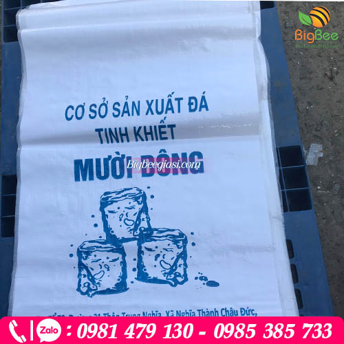 Bao đựng nước đá có độ bền cao Bao đựng nước đá có độ bền cao