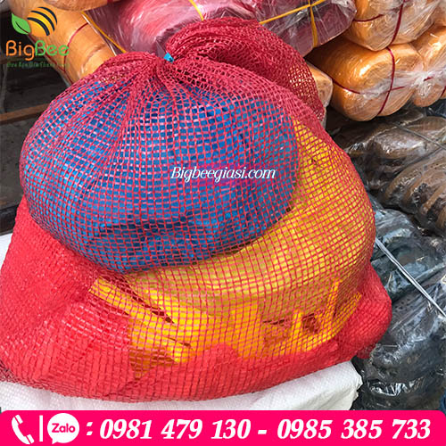 Bao tải lưới đựng được nhiều hàng hóa đồ vật Bao tải lưới đựng được nhiều hàng hóa đồ vật