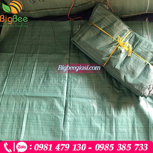 Bao tải PP xanh KT 60*110