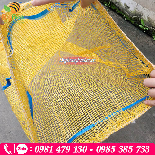 Bao tải lưới ( bao leno) có dây rút