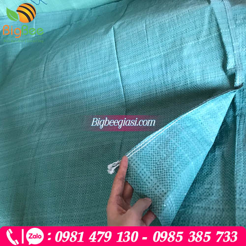 Bao tải to màu xanh