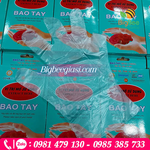 Bao tay xốp sử dụng 1 lần