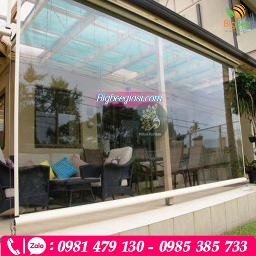Bạt nhựa trong che nắng mưa cho quán cafe Bạt nhựa trong che nắng mưa cho quán cafe