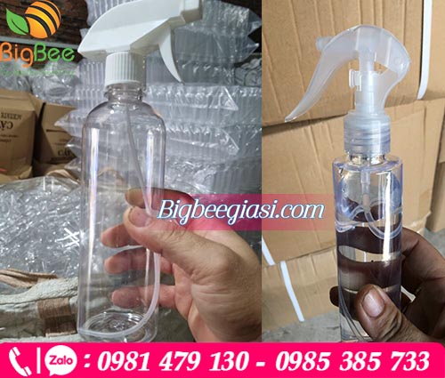 Chai – bình xịt phun sương 200ml và 330ml