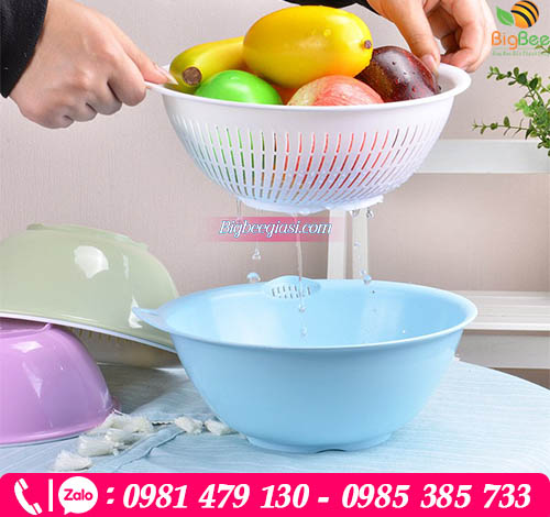 Bộ thau rổ nhựa chất lượng cho mọi gia đình Bộ thau rổ nhựa chất lượng cho mọi gia đình