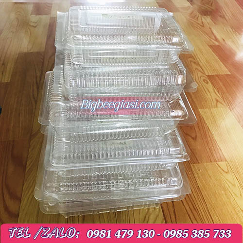 các loại hộp nhựa đựng bánh, rau mầm