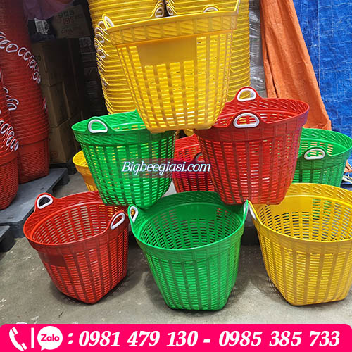 Giỏ cần xé nhựa các loại