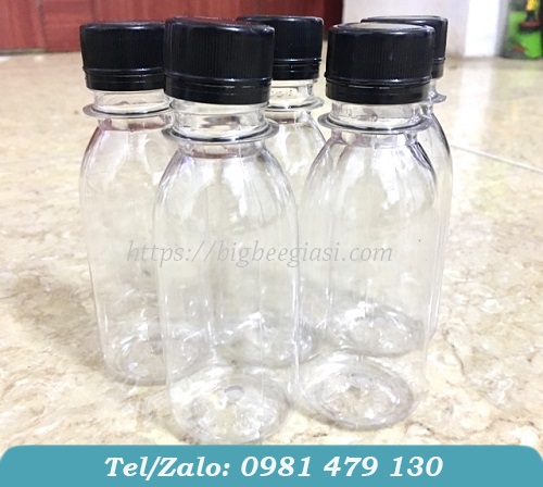 chai nhựa đựng trà sữa 100ml