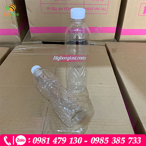 Vỏ chai nhựa đựng nước sâm 500ml gân giá rẻ nhất cho cửa hàng Vỏ chai nhựa đựng nước sâm 500ml gân giá rẻ nhất cho cửa hàng