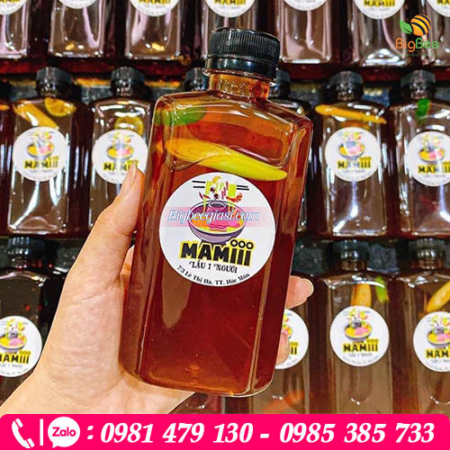 Chai dẹt chữ nhật 330ml trong suốt dễ dàng khoe được màu sắc đồ uống Chai dẹt chữ nhật 330ml trong suốt dễ dàng khoe được màu sắc đồ uống
