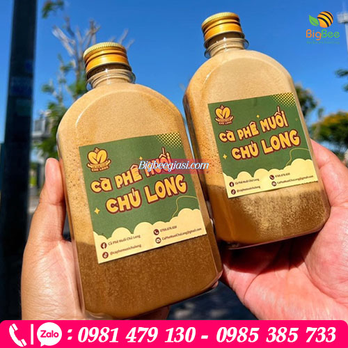 Chai nhựa đựng cafe muối Chai nhựa đựng cafe muối