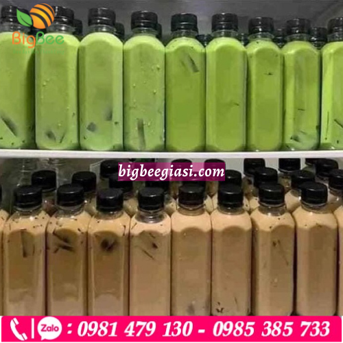 Chai nhựa vuông miệng nhỏ