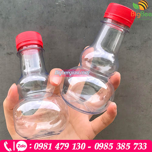 Chai nhựa hồ lô đựng rượu Chai nhựa hồ lô đựng rượu