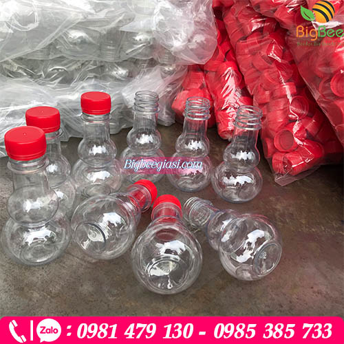 Chai nhựa hồ lô đựng rượu giá rẻ Chai nhựa hồ lô đựng rượu giá rẻ