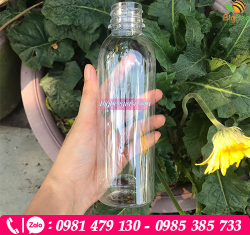 Chai pet tròn 330ml Chai pet tròn 330ml