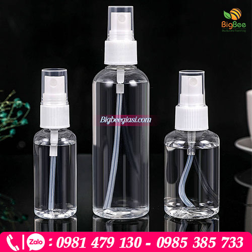 Chai xịt phun sương đa dạng kích thước Chai xịt phun sương đa dạng kích thước