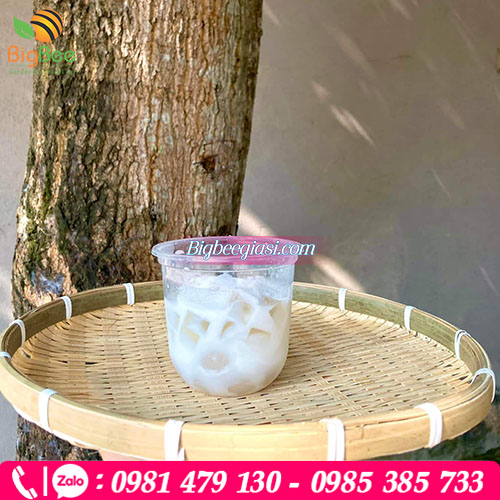 Ly nhựa pp đáy bầu 360 size S nhỏ xinh Ly nhựa pp đáy bầu 360 size S nhỏ xinh