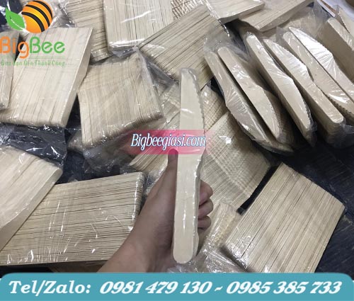 Phân phối dao gỗ dùng 1 lần giá sỉ