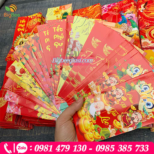 Xưởng cung cấp các mẫu bao lì xì tết 2024 giá rẻ Xưởng cung cấp các mẫu bao lì xì tết 2024 giá rẻ