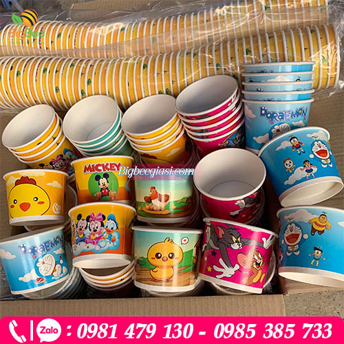 Cung cấp tô giấy in sẵn đựng cháo dinh dưỡng, sup, chè giá rẻ nhất Cung cấp tô giấy in sẵn đựng cháo dinh dưỡng, sup, chè giá rẻ nhất