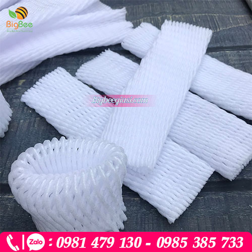 Xốp lưới trắng bọc trái cây Xốp lưới trắng bọc trái cây