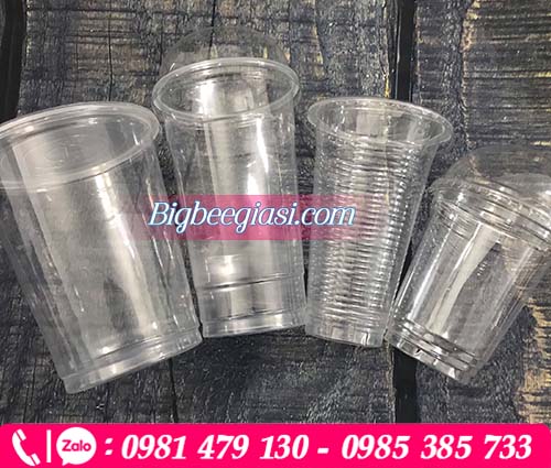 Các loại ly nhựa dùng 1 lần