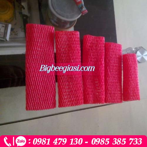 Đa dạng mẫu mã lưới xốp đỏ bọc trái cây