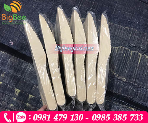 Sử dụng dao gỗ dùng 1 lần an toàn tiện lợi