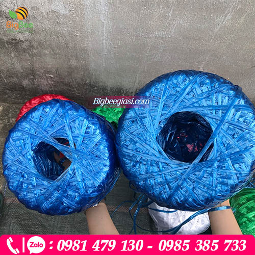 Dây ni lông cuộn màu xanh Dây ni lông cuộn màu xanh