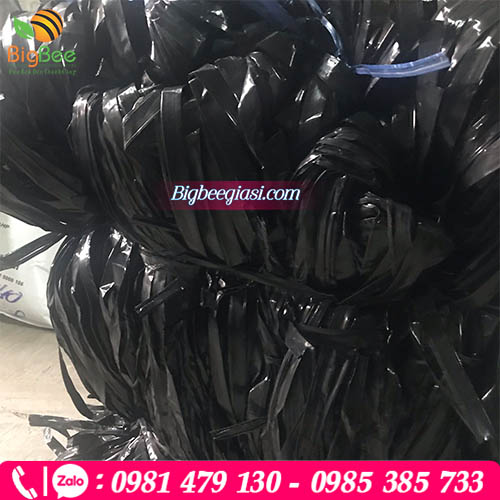 Dây nilon bẹ đen bóng Dây nilon bẹ đen bóng