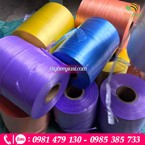 Dây nilon cột máy đủ màu Dây nilon cột máy đủ màu