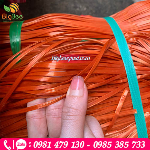 Dây nylon kẽm khô cứng màu cam Dây nylon kẽm khô cứng màu cam